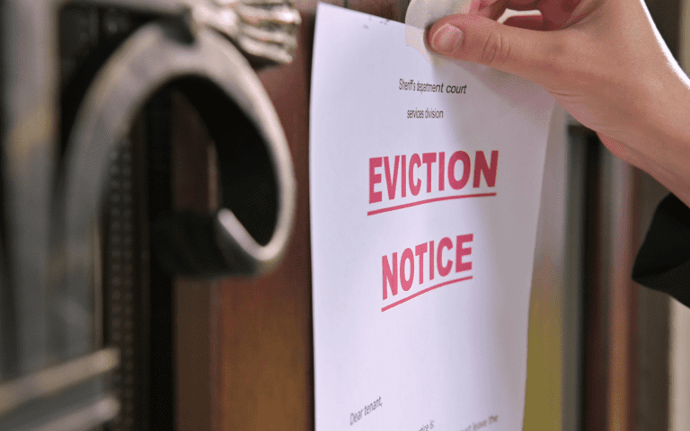 What implications does a lien have on eviction proceedings_ Part 1